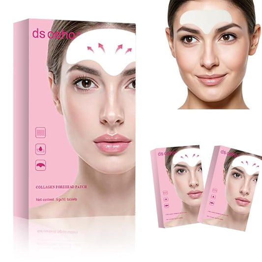 20 tablets Forehead Wrinkle Patches with Collagen Aloe,Facial Wrinkle Patches, 11 Forehead Wrinkles Treatment,Face Anti Wrinkle Patches Overnight