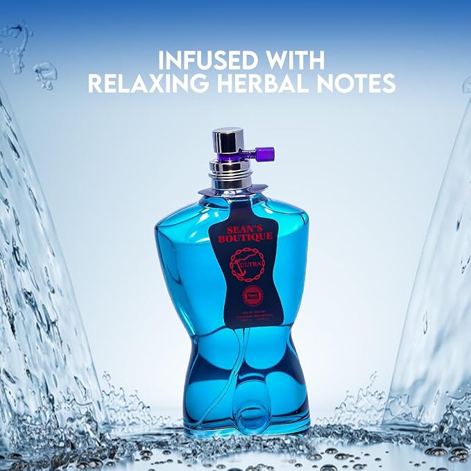 A CENTER 3Pack Men Cologne Sean's Boutique Series Eau De Parfume Spray with Woody Floral & Fruity Scent Perfume Gift Set Day to Night Luxury Fragrances