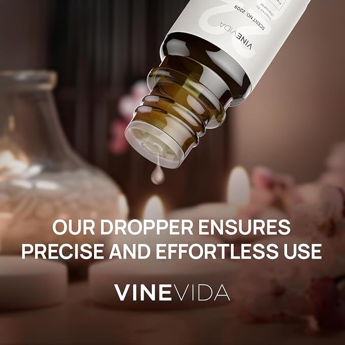 VINEVIDA Masculine Diffuser Oil Collection [Set of 8] - Scented Oil | Aromatherapy Diffuser Oils | Made in USA