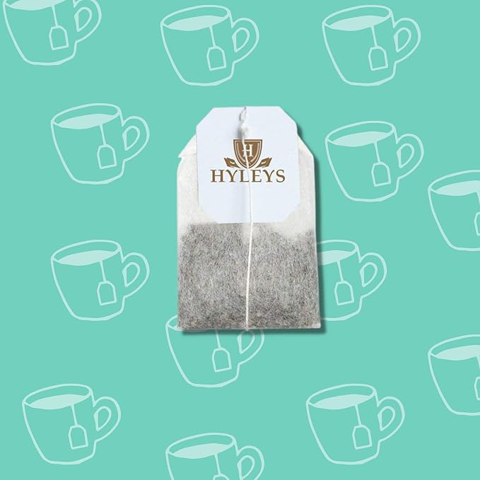 Hyleys Slim Tea Blackberry Flavor - Weight Loss Herbal Supplement Cleanse and Detox - 25 Tea Bags (12 Pack)