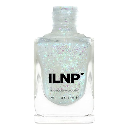 ILNP Imagine That - Green, Blue, Violet Color Shifting Iridescent Flakie Topper Nail Polish