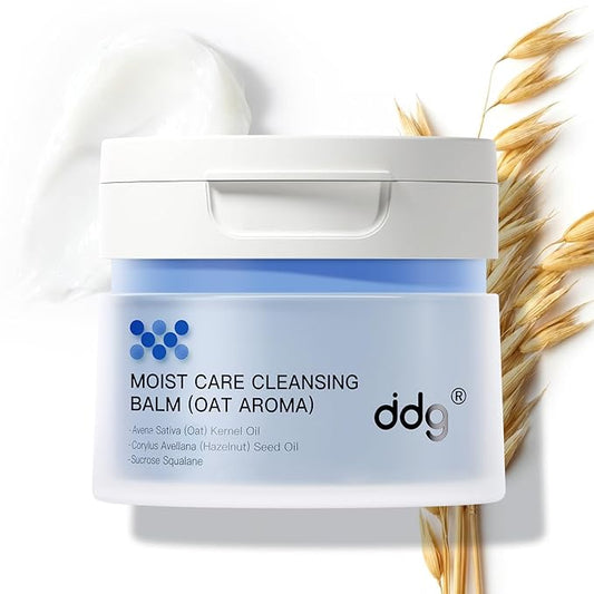 ddg Cleansing Balm – Makeup Remover Balm for Sensitive Skin,Eye Makeup Remover,Facial Cleanser for Waterproof Removal,Vegan Plant Oils,Nourishing & Hydrating,3.38 fl oz / 100 ml