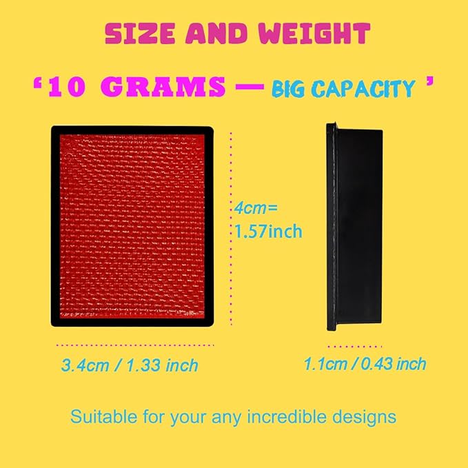 Bowitzki 10g Split Cake Face Paint Professional For Adults One Stroke Split Cake Non Toxic Rainbow Flora Dolphin Unicorn Flame Body Paint Makeup (Red)