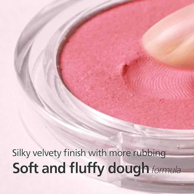 Blush Palette – Long-Lasting Waterproof Powder Blush, Natural Matte & Buildable Color, Smooth Blendable Finish for All Skin Tones, Ideal for Daily Makeup(01 STRAWBERRY MILK)