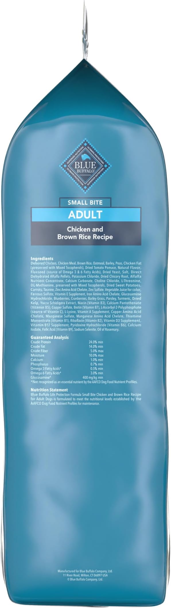 Blue Buffalo Life Protection Formula Small Bite Chicken Dry Dog Food, 34 lb | Smaller Kibble for Easier Chewing, Real Chicken #1 Ingredient, Supports Immunity with Antioxidant-Rich LifeSource Bits