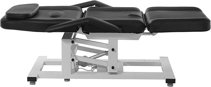 SKINACT Lavo Medical Spa Facial Treatment Table (Bed, Chair) (Black)
