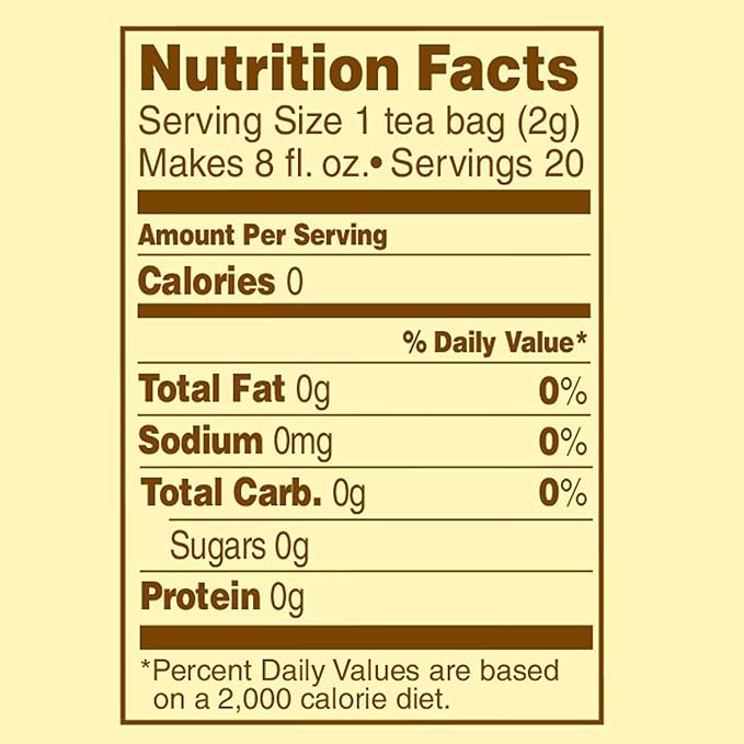 Celestial Seasonings Herb Tea True Blueberry 20 Bag (Pack of 2)