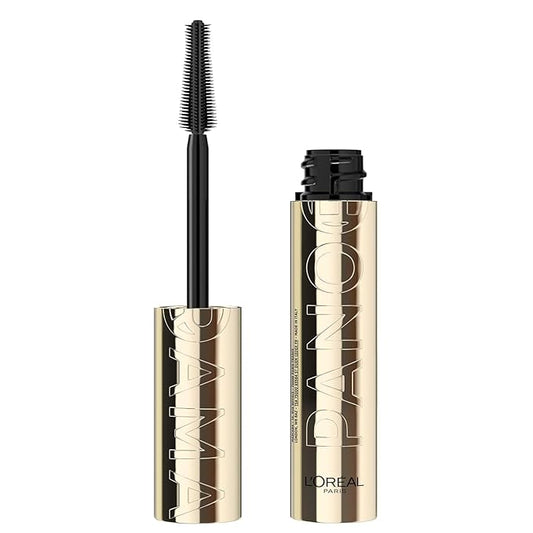 L'Oreal Paris Voluminous Panorama Mascara,Volumizing and Lengthening Mascara,Washable Longwear and Smudge Resistant Make Up,Black Brown,0.33 Fl Oz