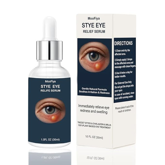 Stye Eye Treatment, Eye Reflief Serum for Styes and Chalazions, Non-Irritating, Eyelid Comfort Serum, Plant-based Formula, , (30ML-1 Fl Oz)