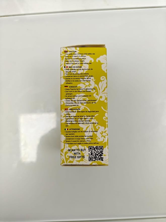 Deve Herbes Pure Wheatgerm Oil (Triticum vulgare) Cold Pressed 50ml (1.69 oz)