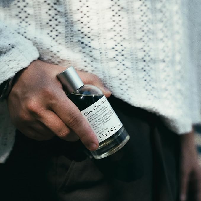 Twist Green No. 41 - Eau De Parfum Inspired by Creed's Green Irish Tweed, Long-Lasting Perfume For Men, Paraben Free, Vegan, Clean Ingredients, Fragrance - Spray 100 ml | 3.4 fl. oz.
