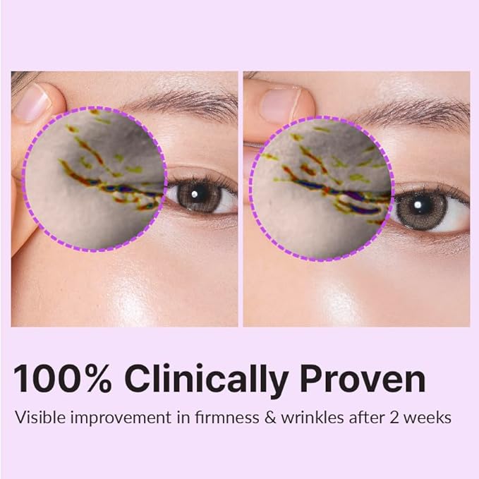 The Firm Eye Cream, Anti-Wrinkle & Firming with Bakuchiol, Copper Peptides & Korean Thistle, Reduces Eye Puffiness & Fine Lines, Vegan Korean Skincare (20ml / 0.67 fl. oz)