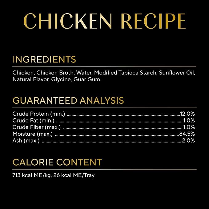 Sheba Selections Filets Wet Cat Food Complement, Chicken, 1.3 oz, 12 ct | Grain-free, Real chicken #1 ingredient, no corn or soy, no artificial flavors, peel & serve topper or treat, 1.3 oz. Cups