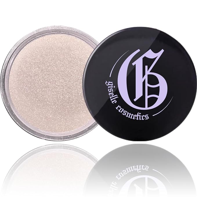 Baby Yellow Loose Mineral Eyeshadow - Organic, Talc-Free, Shimmer & Glitter Eye Makeup Palette - Iridescent, Holographic, Metallic, Sparkly Eyeshadow for Eye Shadow Palette