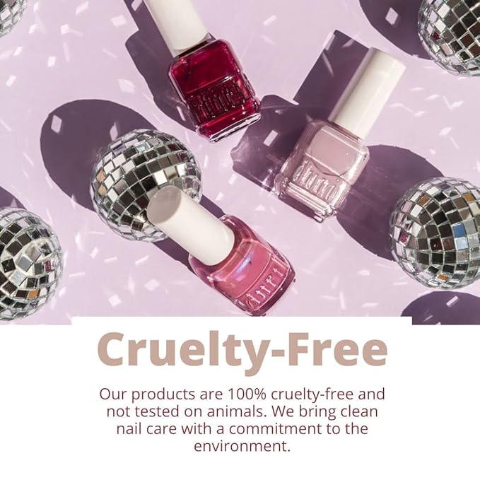 duri Nail Polish, 502 Bridal Bells, Pastel Pink, Classic Pastel Pink, Full Coverage, Fast Drying, 0.45 Fl Oz