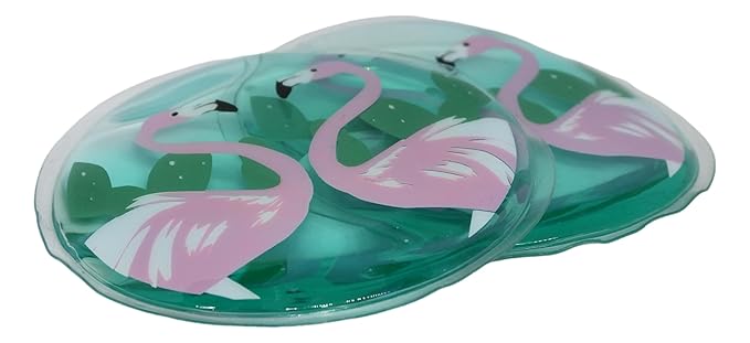 HOT & COLD EYE PADS (FLAMINGO)