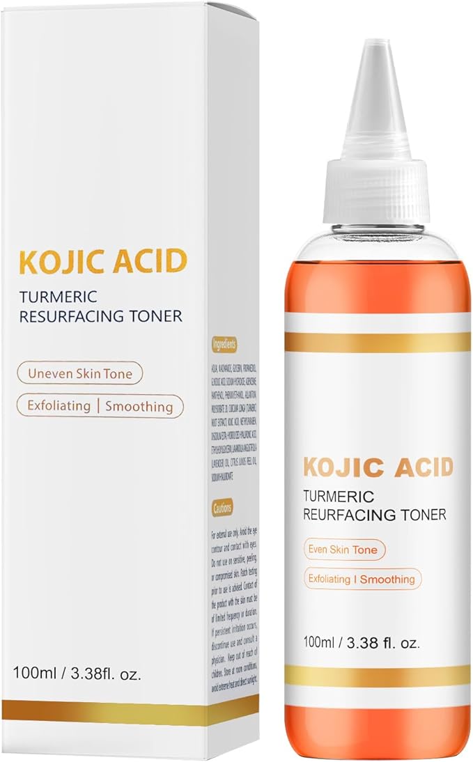 A whitening and moisturizing Body Toner and exfoliating Product containing oleanolic Acid and Turmeric, which can Make The Skin Brighter, Smoother and More Comfortable. 8.45 FL. OZ. (01)