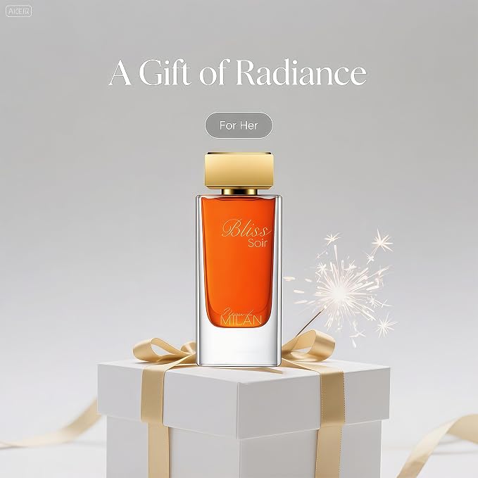 A CENTER Perfume Set for Women - Floral Fragrance Gift Set with Vanilla,Sweet Fruity, Powdery, Woody&Musky | 3.4 Fl Oz Each Eau De Pafume(La Bella,Bliss Soir)