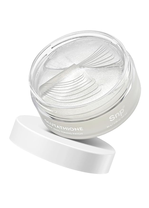 SNP 99% Glutathione + Niacinamide B3 Eye Patch | Nourishing Under Eye Patches for Blemishes and Dark Spots | Under Masks for Puffy Eyes and Dark Circles | Korean Skincare | 60 Patches