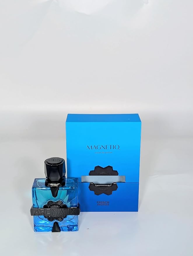 French Avenue Magnetiq Eau De Parfum, Woody Aromatic Fragrance, 3.4 Fl Oz, Long Lasting Scent for Women and Men, Liquid Form with Bergamot and Pink Pepper Notes