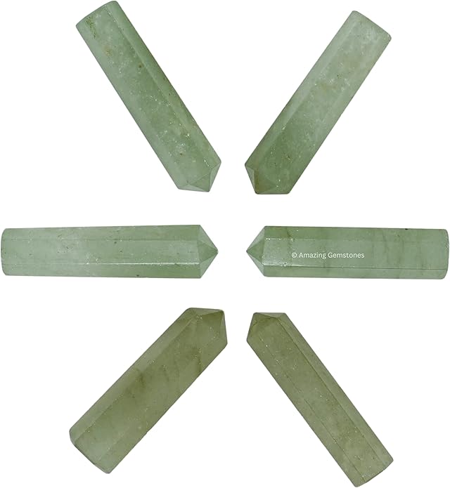 Amazing Gemstone Crystal Points Bulk Healing Crystals & Stones - Premium Single Terminated Healing Wand Point Bulk Crystals for Crafts, Crystal Grid, DIY Work