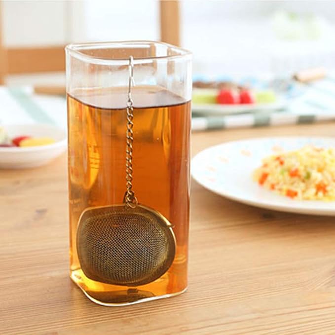 Loose Leaf Tea Steeper, Tea Ball Infusers for Loose Tea,Extra Fine Mesh Tea Strainer Tea Diffusers,Stainless Steel Tea Filter for Brew Leaf Tea Flavoring Herbal Spices Seasonings (15)