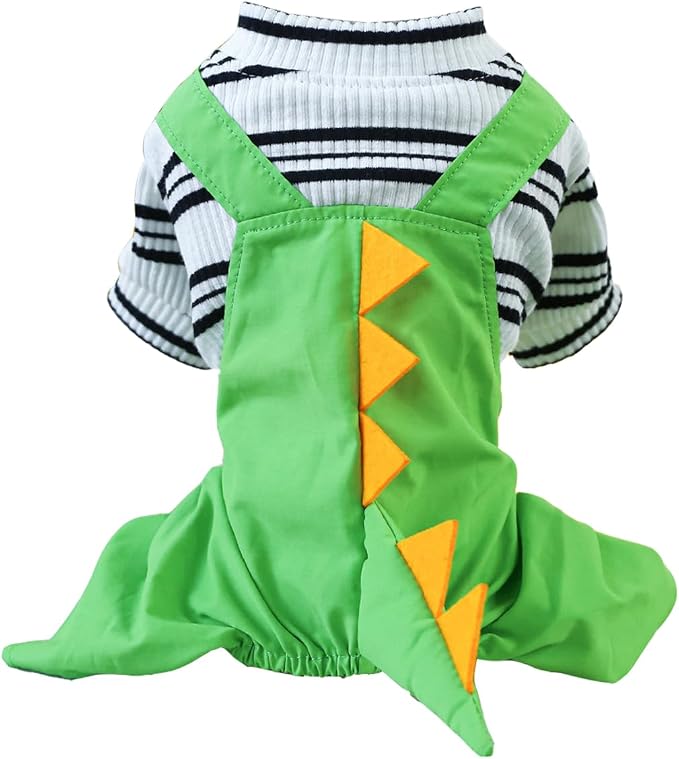 Dog Stylish Overalls Comfortable Puppy One Piece Outfits Summer Bib Overalls for Small Dogs Cute Pet Onesie Jumpsuit Chihuahua Yorkies Birthday Holiday Clothes Cat Costume