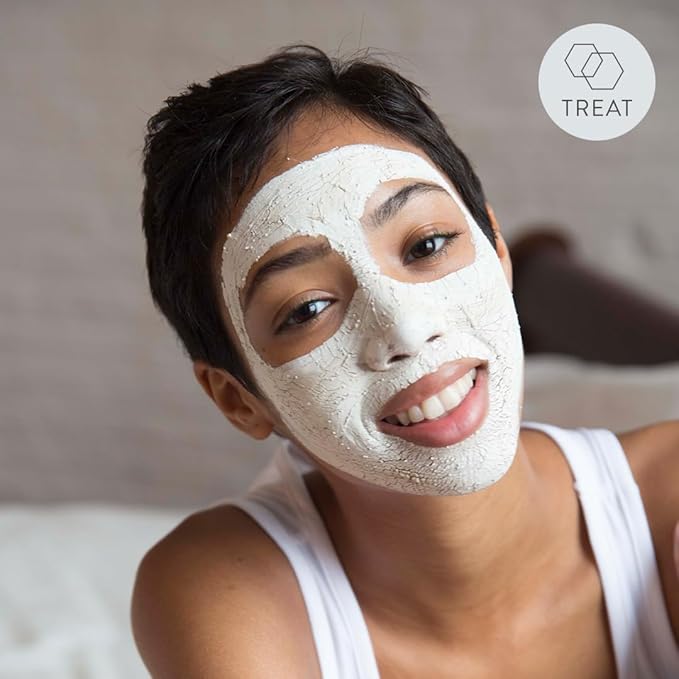 AcneFree Acne Clearing Mask, 3.5% Sulfur Acne Treatment, Absorbs Excess Oil and Unclogs Pores with Vitamin C, Bentonite, and Zinc, 1.7 Ounce