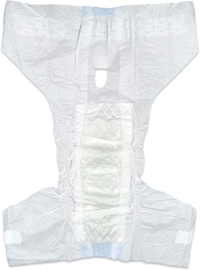 Paw Inspired Disposable Female Dog Diapers, Large Size, 144 Count | Ultra Protection, Adjustable Fasteners, Comfortable Fit, Leakproof Core, For Dogs in Heat, Excitable Urination, Incontinence