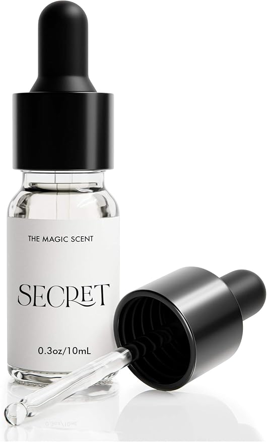 The Magic Scent Secret Diffuser Oil - Cold-Air & Ultrasonic Scented Oils for Diffuser - Essential Oils for Diffusers Aromatherapy - Rose and Jasmine Oil - 0.3 fl oz, 10 mL