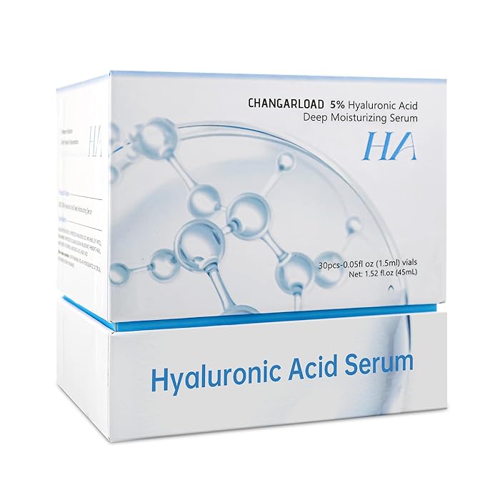 5% Hyaluronic Acid Tubes Ultra-Hydrating Vials with Niacinamide,Collagen Stem Cell,Wake Nature Perfection|AntiAging|Deep Hydration|CellActivation-1.5ml*60Pcs Ultra Hyaluronic Acid Serum for Face