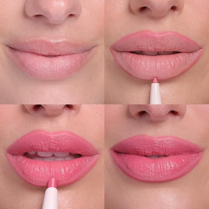 Wander Beauty Lipsetter Dual Cream Lipstick + Lip Liner - Notting Hill Nude - Ultra-Smooth, Hydrating Lipstick and Lip Liner with a Soft Matte Finish - Made with Squalane & Peptides (1 Count)