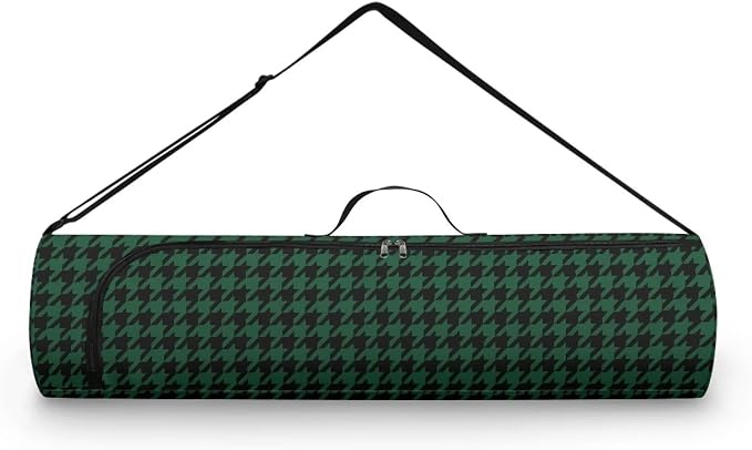 Yoga Mat Bag with Adjustable Shoulder Strap and Handle Zipper, 30in Wide x 6.3in Diameter for Yoga Mat Storage