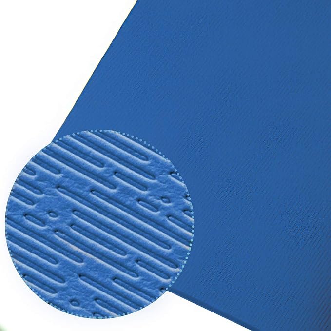 Hatha Yoga Extra Thick TPE Yoga Mat - 72"x 32" Thickness 1/2 Inch -Eco Friendly SGS Certified - With High Density Anti-Tear Exercise Bolster For Home Gym Travel & Floor Outside