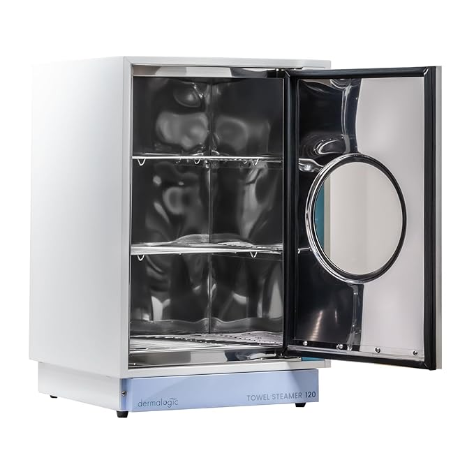 Dermalogic Towel Steamer 120 Professional Equipment for Massage Spa Center Barber Beauty Nail Salon