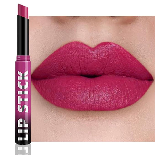 Matte Lipstick Crayon for Women, Pitaya Pink Lip Stick Pencil 24 Hour Long Lasting Waterproof, Non-Drying Hydrating Formula Lip Gloss Makeup, Vegan & Cruelty-Free, 05