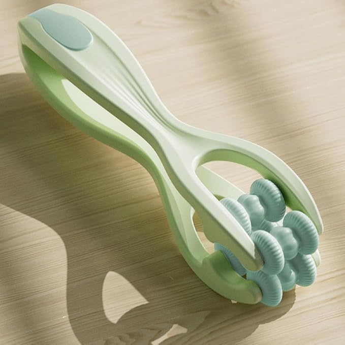2pcs Finger Massager for Arthritis Finger Arthritis Pain Relief Manual Massage Tools Hand Massage Roller Thumb Massager for Woman Mothers Day Gift Palm Foot Acupressure Tool (Light Green)