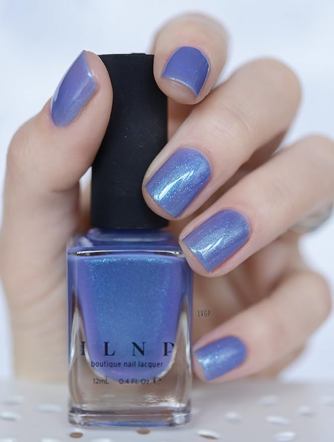 ILNP Wallflower - Periwinkle Purple Shimmer Nail Polish