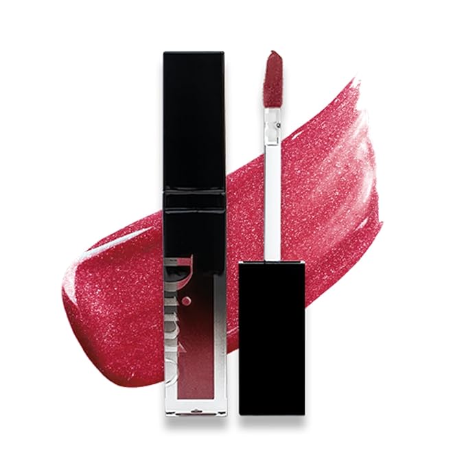DINTO (Peter & Wendy Collection Pearl-Kissed Plumping Lip Glacé - Moisturizing Gloss with Soft Pearl Shine, Lightweight Texture, Cooling Lip Treatment, Long-Lasting Hydration (130 Captain Hook, 4ml)