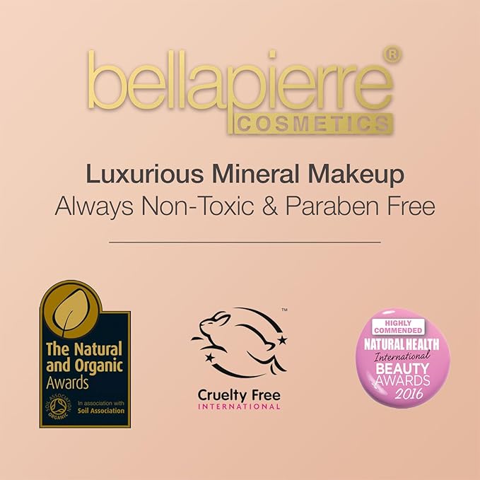 Bellapierre BB Cream SPF 20 – Mineral Sunscreen & Liquid Foundation, Lightweight Face Moisturizer with Buildable Coverage, Matte Finish, Non-Toxic, Paraben-Free, Cruelty-Free – 1.7 oz - Tan