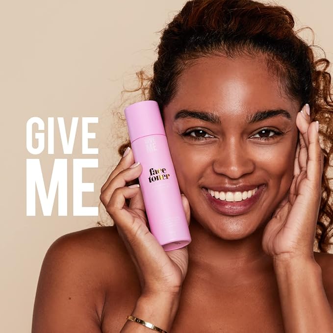 Give Me Cosmetics Witch Hazel Toner for Face, Hydrating, Contains Anti-Aging Retinol and Hyaluronic Acid, Reduces Fine Lines and Wrinkles, Paraben-Free