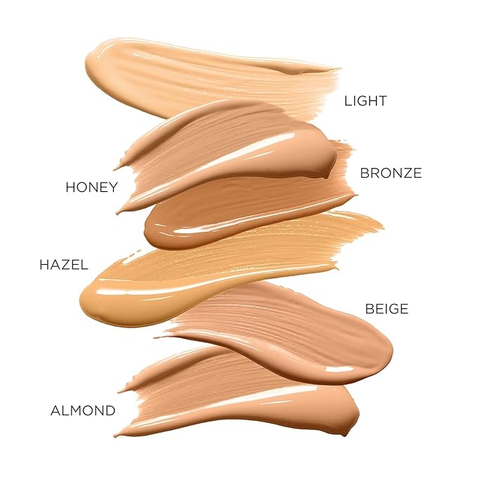 ANNEMARIE BÖRLIND - ANTI-AGING MAKE UP - hazel - smoothing, lifting & refining foundation, with natural ingredients, high coverage, 1.01 Fl. Oz.