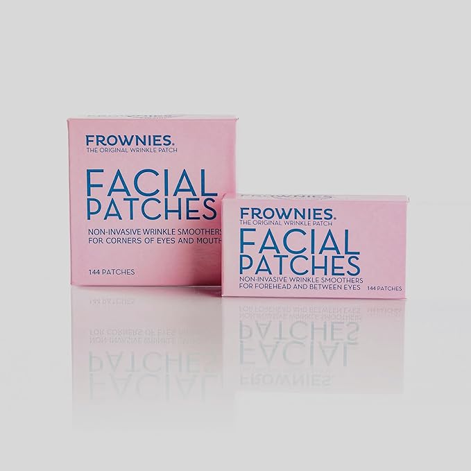 FROWNIES Facial Patches for the Forehead and between eyes, the original wrinkle patch,
