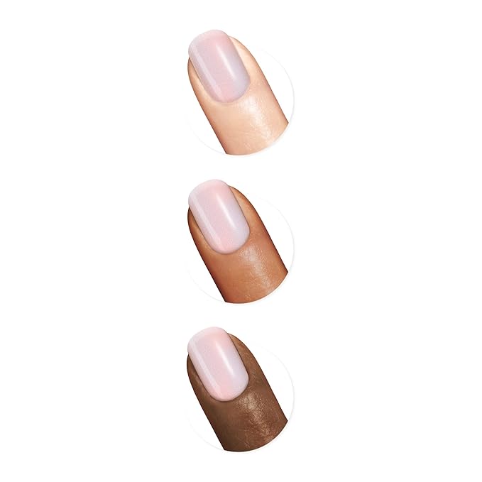 Sally Hansen Good. Kind. Pure. Nail Polish | Plant-Based, Vegan, 16-Free Formula | Shimmer, Glossy | 203 Mystic Topaz | Iridescent Pink Nail Color