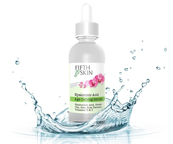 Age Defying Face Serum w/Hyaluronic Acid, Vit C & E | BIG 2 OZ. | Made in USA | Vegan | Cruelty Free | Wrinkles | Plump Fine Lines | Dry Skin