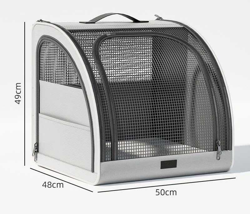 Car pet Carrier for Smart EQ Fortwo 2019-2025，Portable and Foldable, with a Maximum Weight Capacity of 15 kg.
