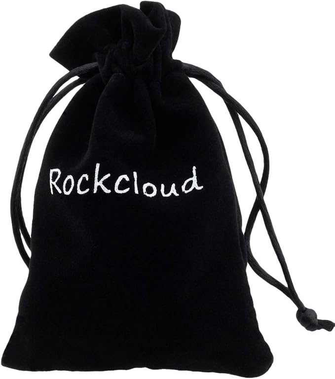 rockcloud Colorful Lava Rock Stone Heart Shape Pocket Stones Dyed Lava Rocks Aromatherapy Essential Oil Diffuser Set, 0.9 Inch, 10 Pcs