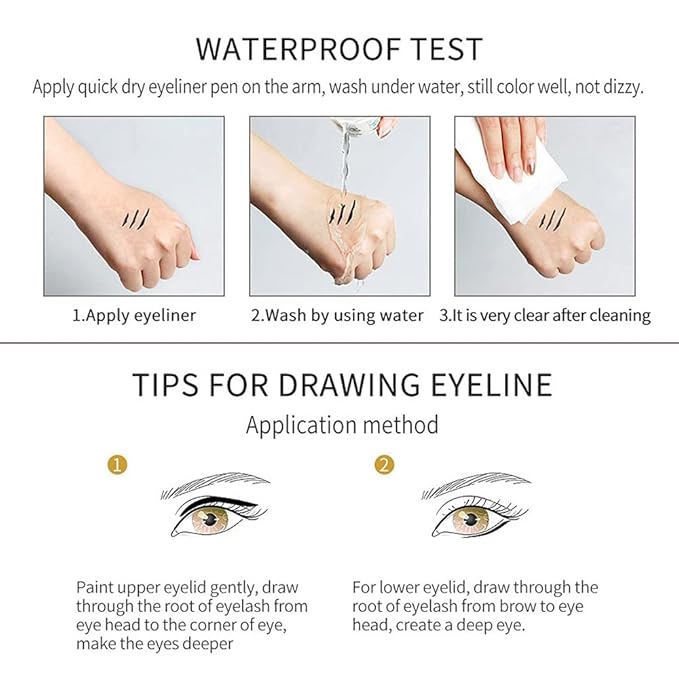 evpct 12Pcs Pink Rose Red Orange Purple Black Silver Blue Red Brown Colored Glitter Eyeliner Eye Liner Pencils Makeup Set for Women Waterproof lapiz delineadores de colores para ojos contra el agua