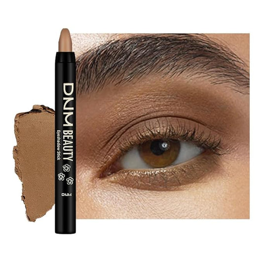 Kaely Cream Eye Shadow Sticks, Smoky Tawny Matte Eyeliner Pencil Eyeshadow Palette Makeup, Eye Highlighter Brightener Stick for Older Women Waterproof Pigmented, sombras para ojos, New-55