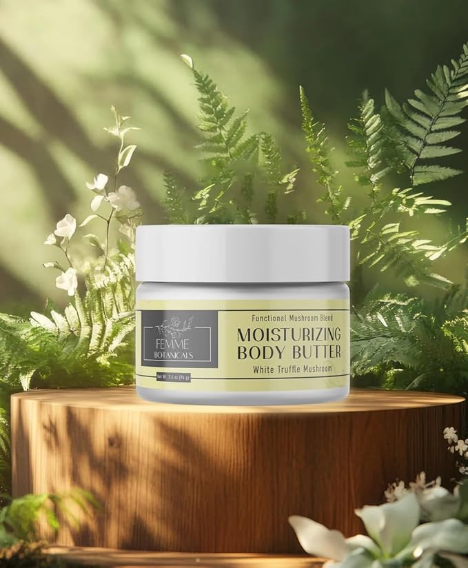 Moisturinzing Body Butter with Mushrooms